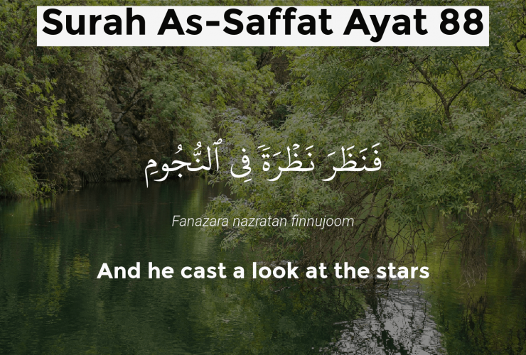 Ash-Shaffat ayat 88